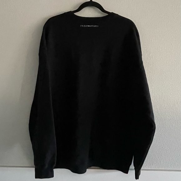 Friday Apparel Star Wars Yoda Sweetheart Candies Memes Adult Sweatshirt (XL) - Picture 3 of 5